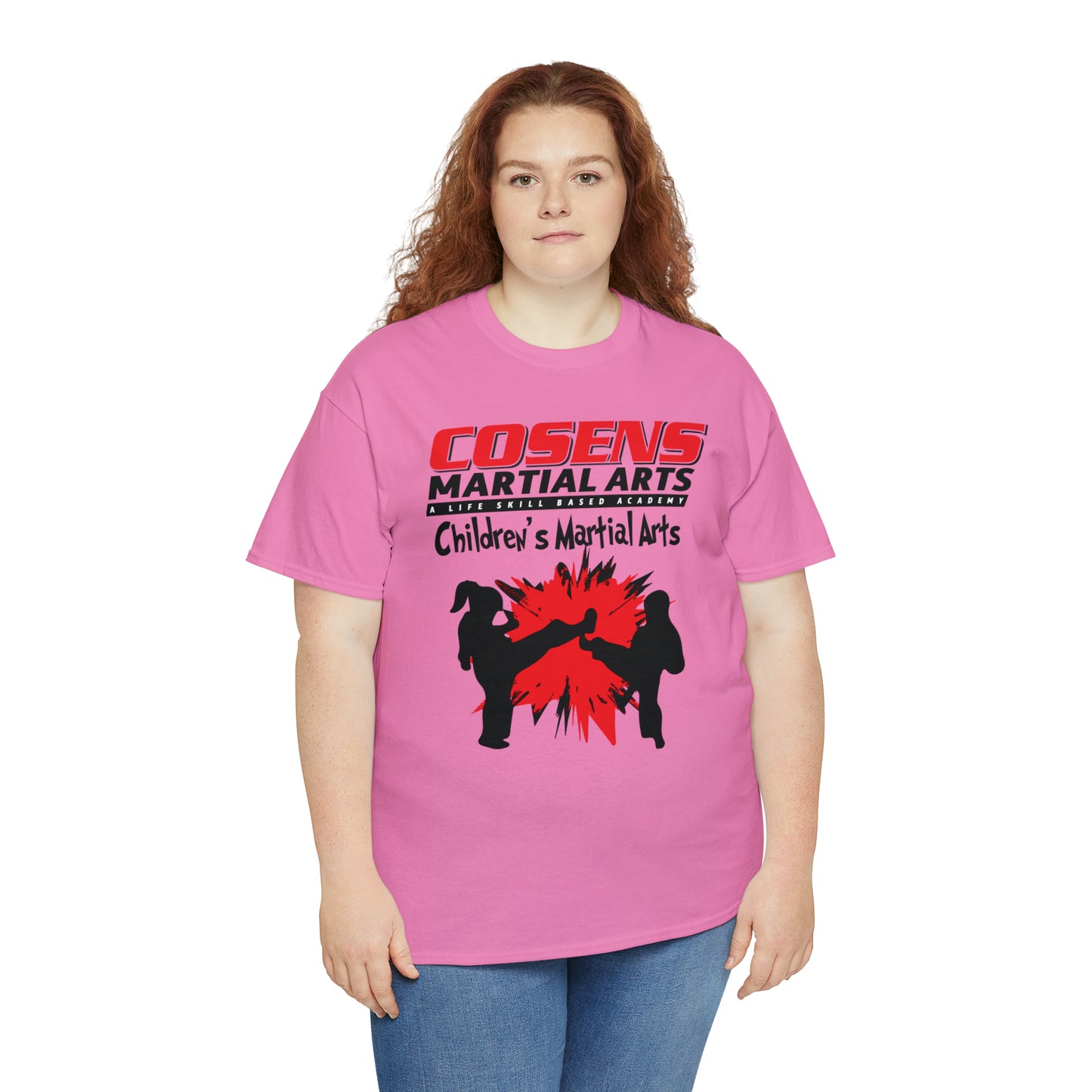 Adult "Childrens Martial Arts" Cosens Martial Arts Unisex Heavy Cotton Tee Unisex Heavy Cotton Tee