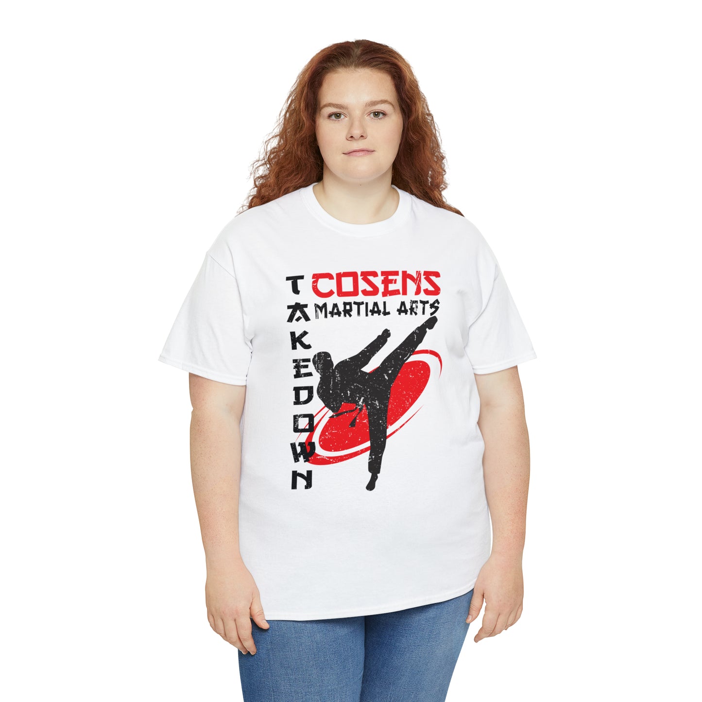 Adult "Takedown" Cosens Martial Arts Unisex Heavy Cotton Tee Unisex Heavy Cotton Tee