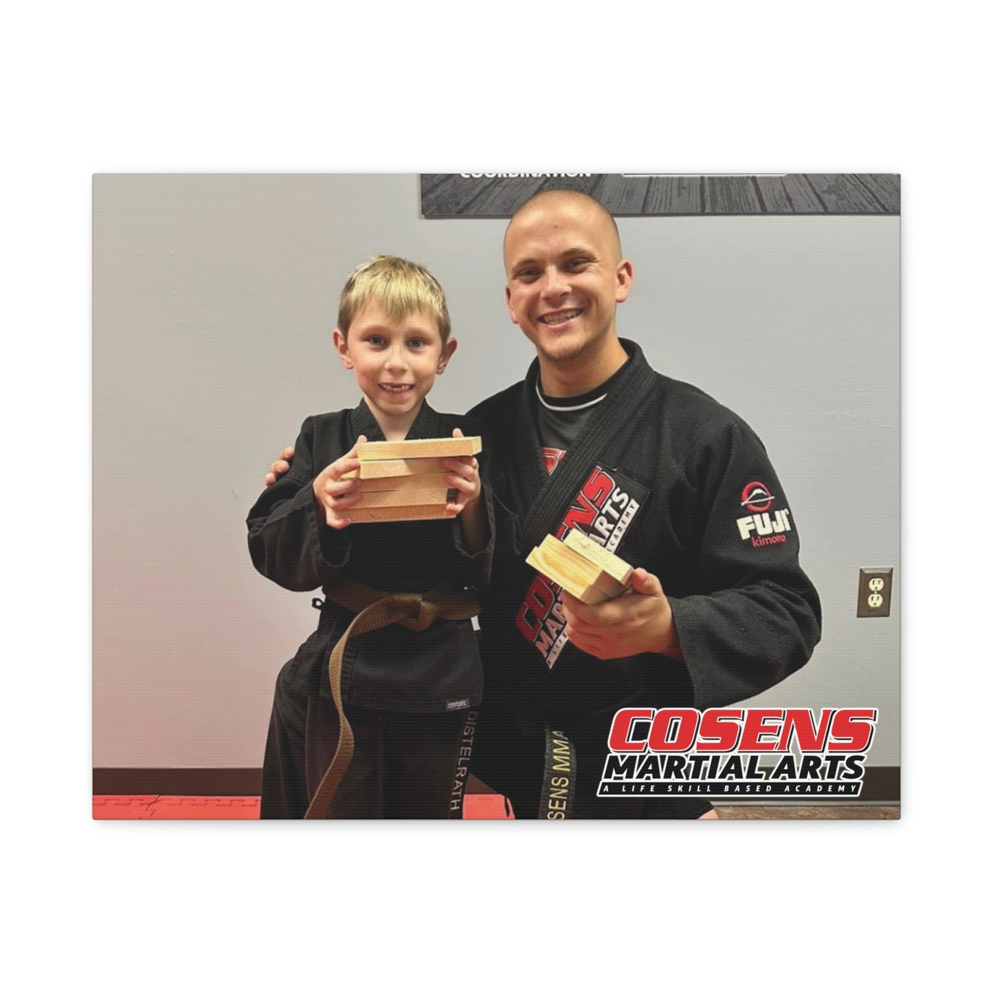 Custom Martial Arts Canvas Prints – A Memorable Gift for Proud Parents!