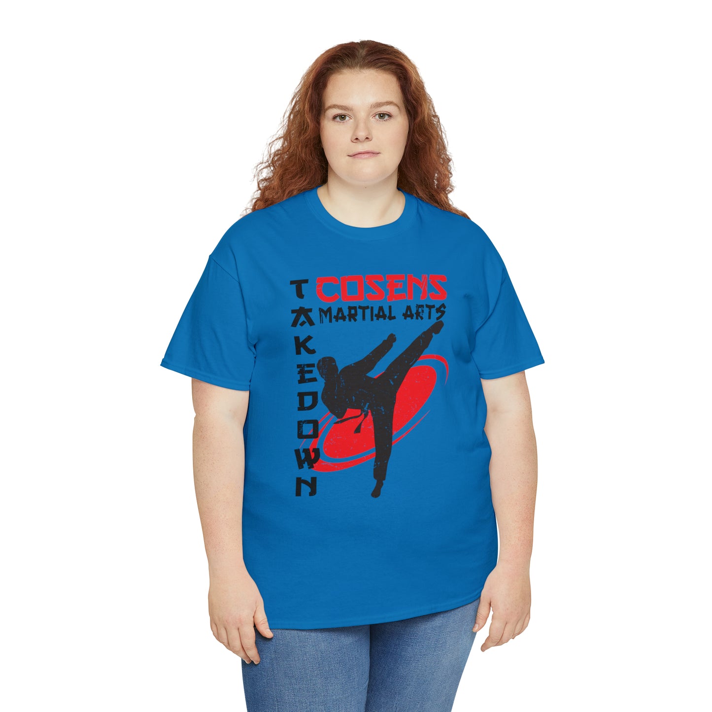 Adult "Takedown" Cosens Martial Arts Unisex Heavy Cotton Tee Unisex Heavy Cotton Tee