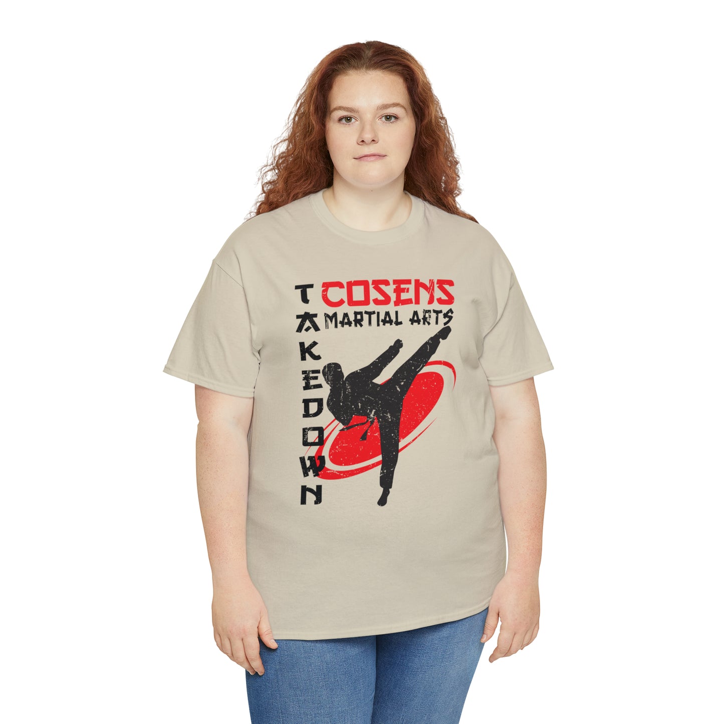Adult "Takedown" Cosens Martial Arts Unisex Heavy Cotton Tee Unisex Heavy Cotton Tee