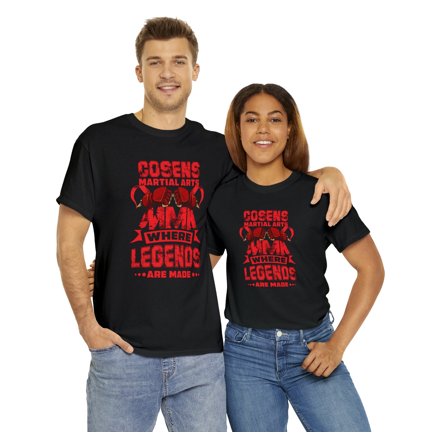 Legends Adult Cosens Martial Arts Unisex Heavy Cotton Tee