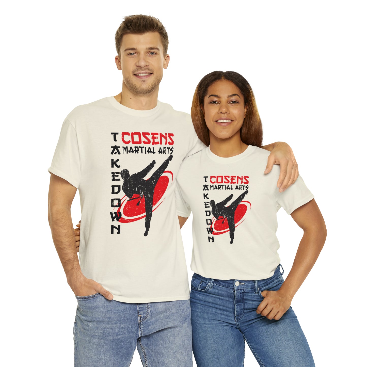 Adult "Takedown" Cosens Martial Arts Unisex Heavy Cotton Tee Unisex Heavy Cotton Tee
