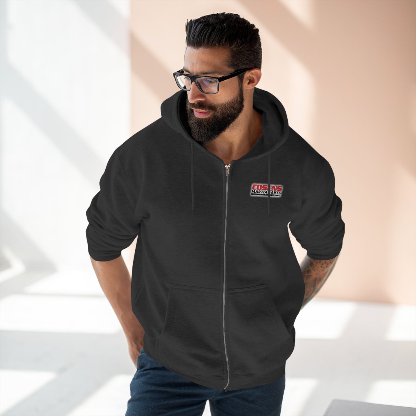Adult Premium Unisex Full Zip Hoodie (Not customized with name)