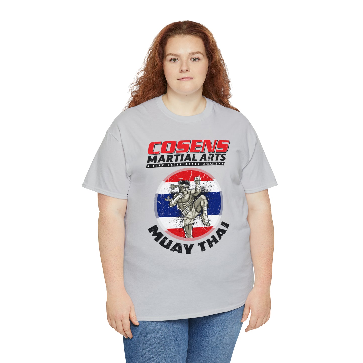 Adult "Muay Thai" Cosens Martial Arts Unisex Heavy Cotton Tee Unisex Heavy Cotton Tee