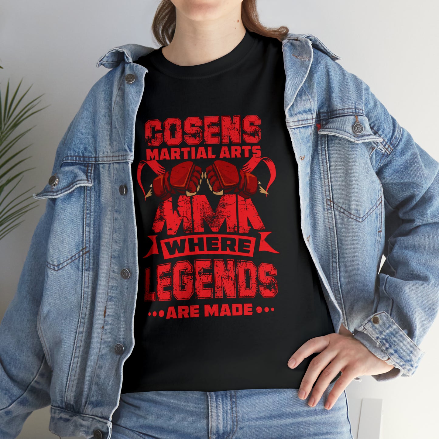 Legends Adult Cosens Martial Arts Unisex Heavy Cotton Tee