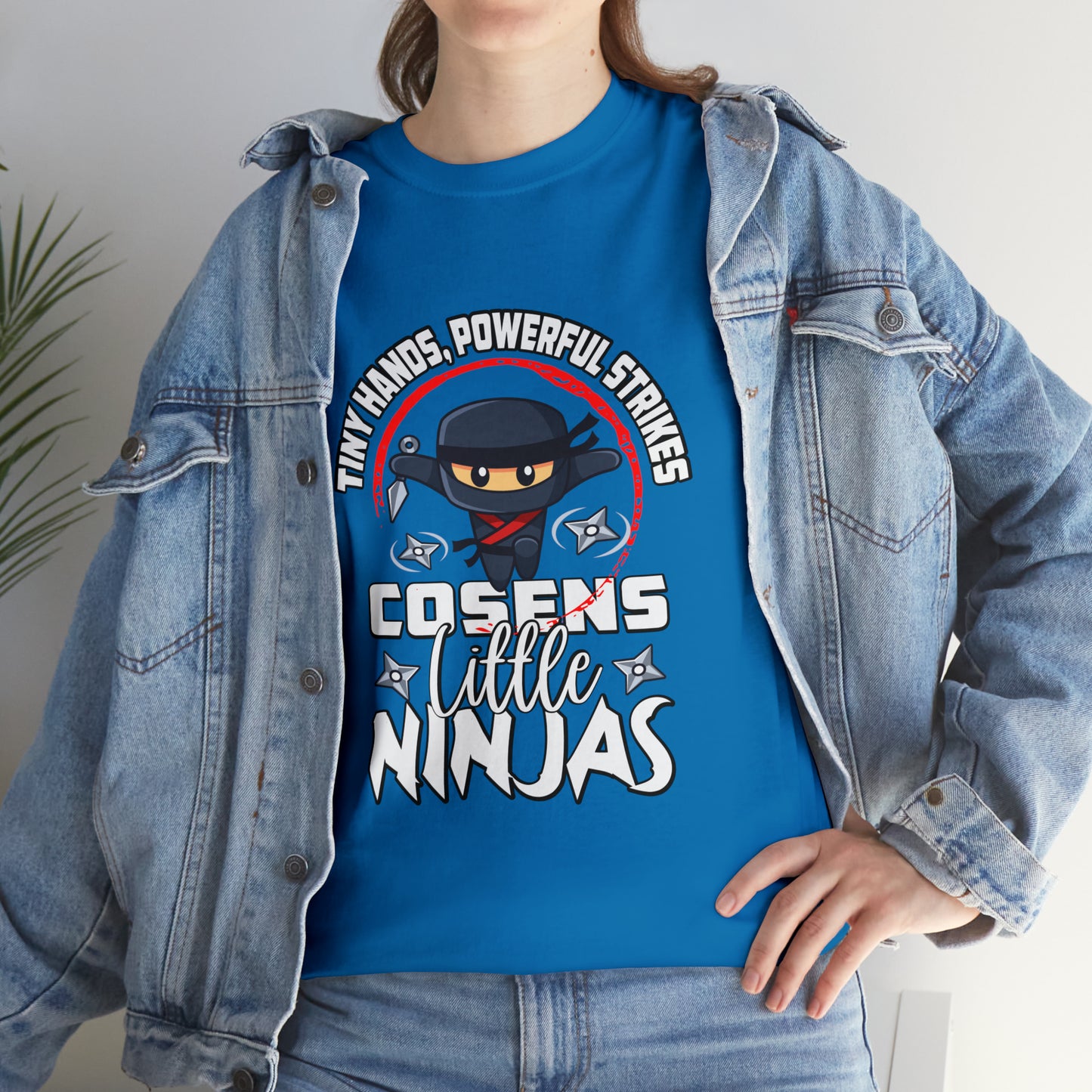 Little Ninjas Adult Unisex Heavy Cotton Tee