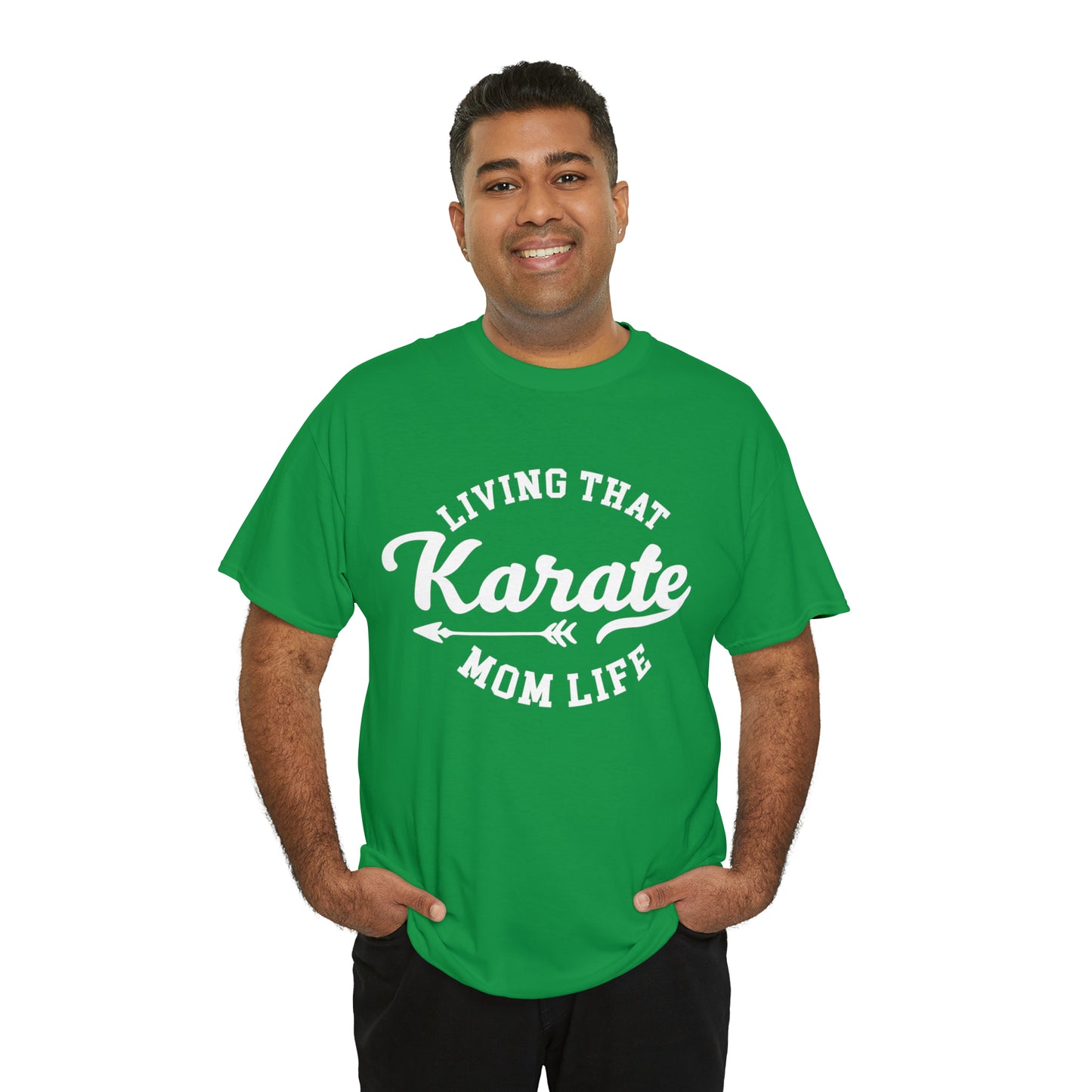 Karate Mom Life! Shirt For Mom, Heavy Cotton Tee