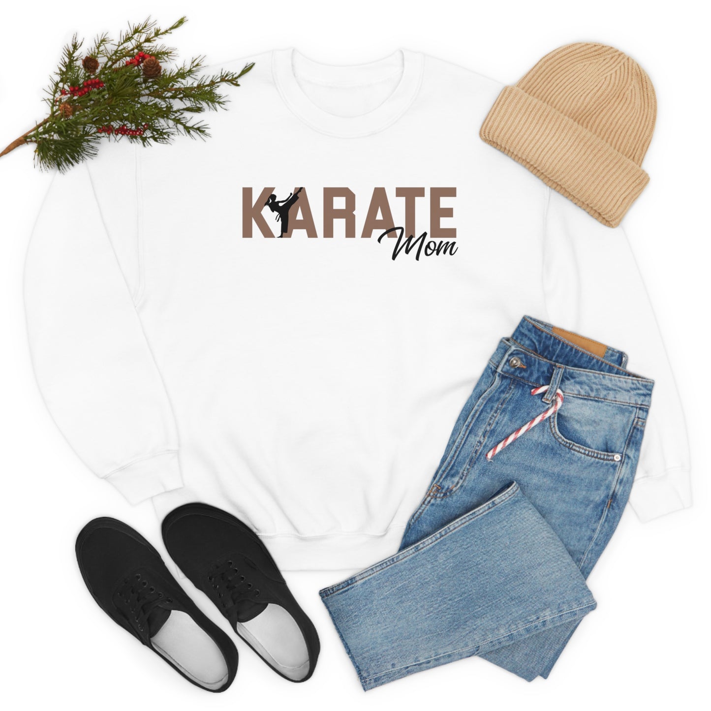 Cosens Karate Mom Heavy Blend™ Crewneck Sweatshirt