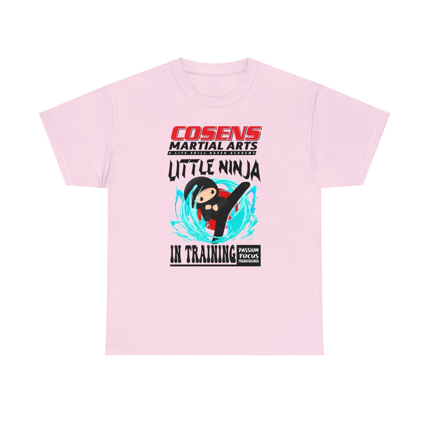 Adult "Little Ninja in Training" Cosens Martial Arts Unisex Heavy Cotton Tee Unisex Heavy Cotton Tee