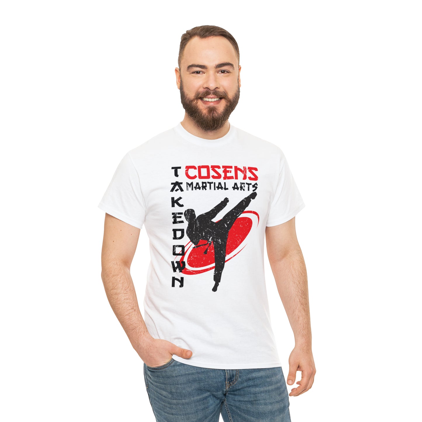 Adult "Takedown" Cosens Martial Arts Unisex Heavy Cotton Tee Unisex Heavy Cotton Tee