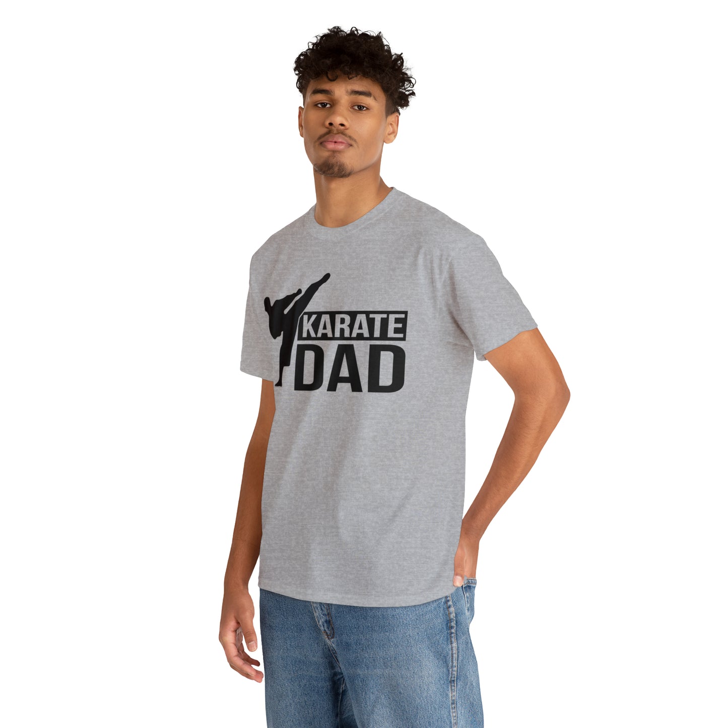 Karate Dad New Heavy Cotton Tee
