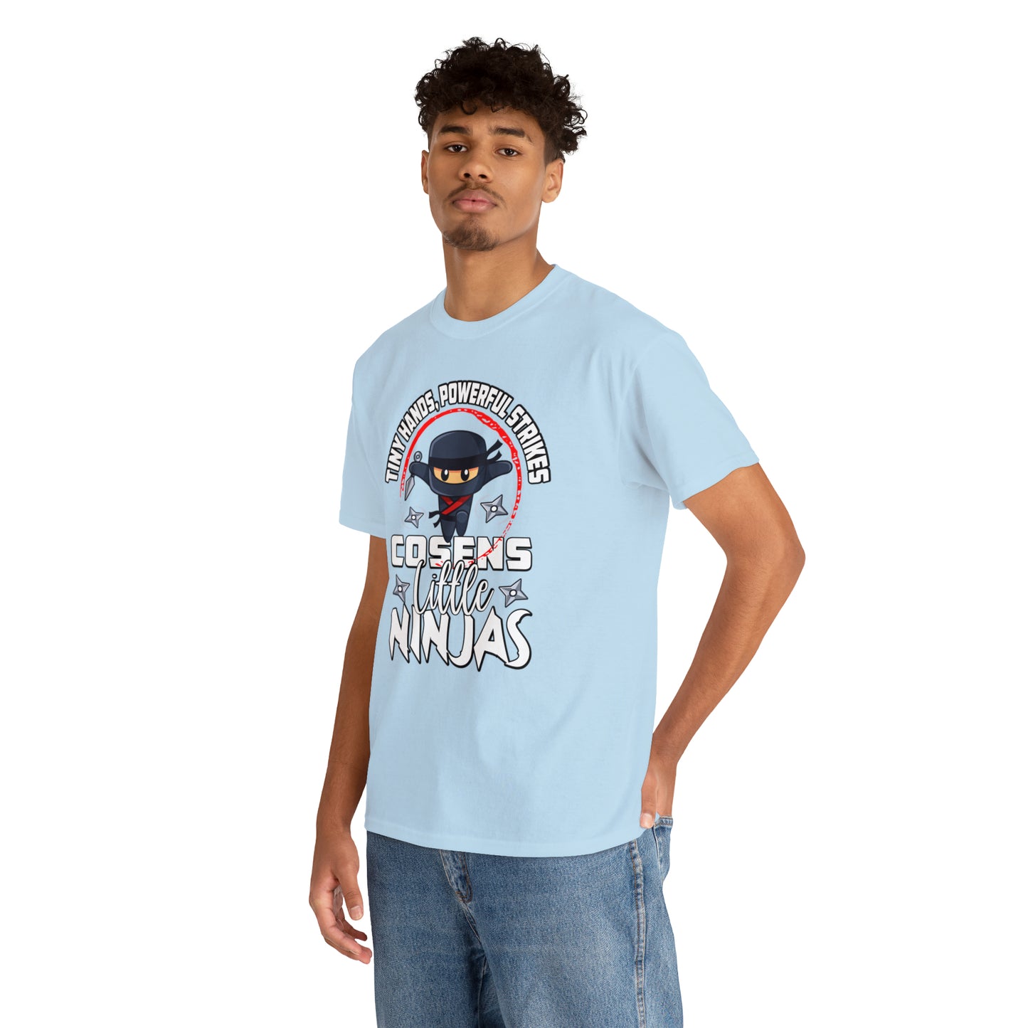 Adult "Little Ninjas" Cosens Martial Arts Unisex Heavy Cotton Tee Unisex Heavy Cotton Tee