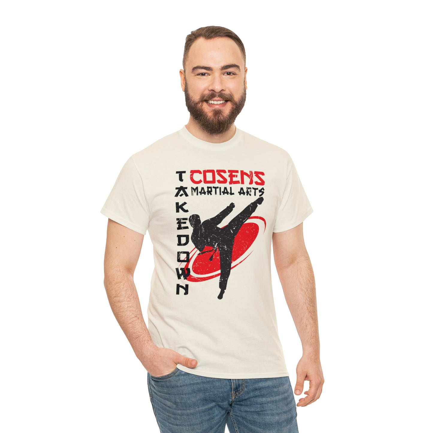 Adult "Takedown" Cosens Martial Arts Unisex Heavy Cotton Tee Unisex Heavy Cotton Tee