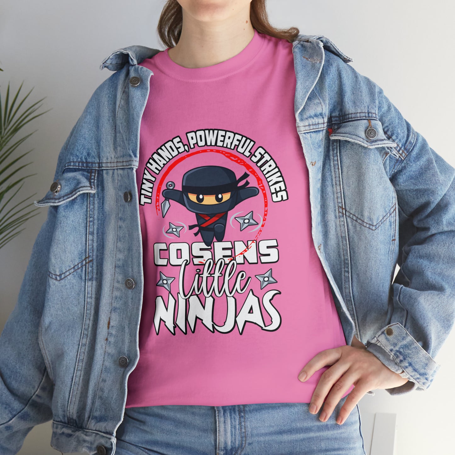 Little Ninjas Adult Unisex Heavy Cotton Tee