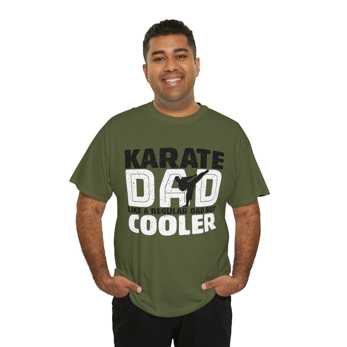 Karate Dad Heavy Cotton Tee
