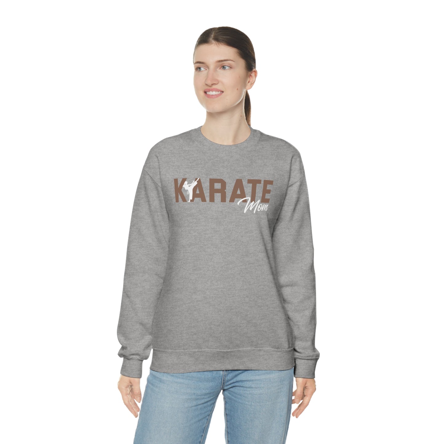 Cosens Karate Mom New Heavy Blend™ Crewneck Sweatshirt