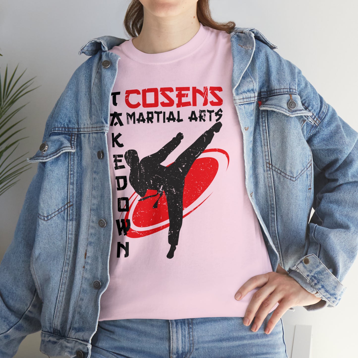 Adult "Takedown" Cosens Martial Arts Unisex Heavy Cotton Tee Unisex Heavy Cotton Tee