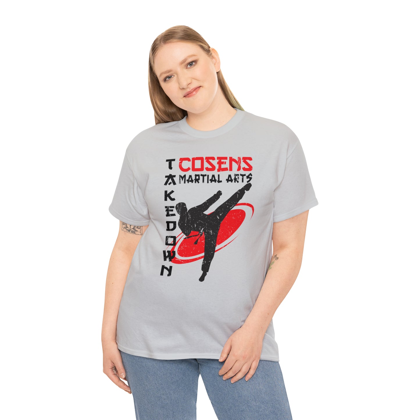 Adult "Takedown" Cosens Martial Arts Unisex Heavy Cotton Tee Unisex Heavy Cotton Tee