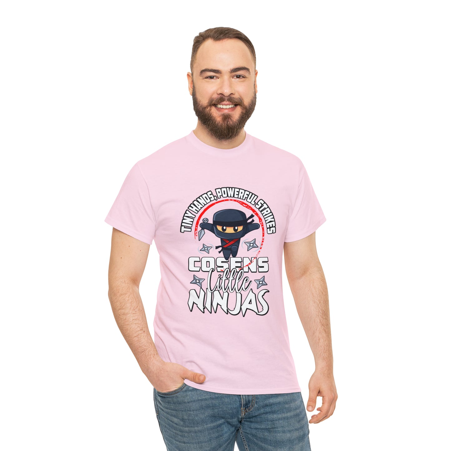 Little Ninjas Adult Unisex Heavy Cotton Tee
