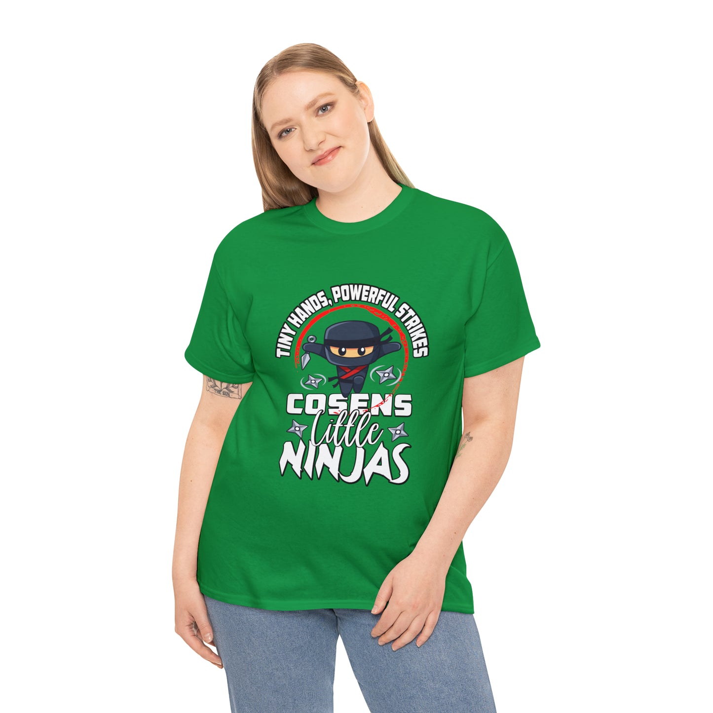 Little Ninjas Adult Unisex Heavy Cotton Tee