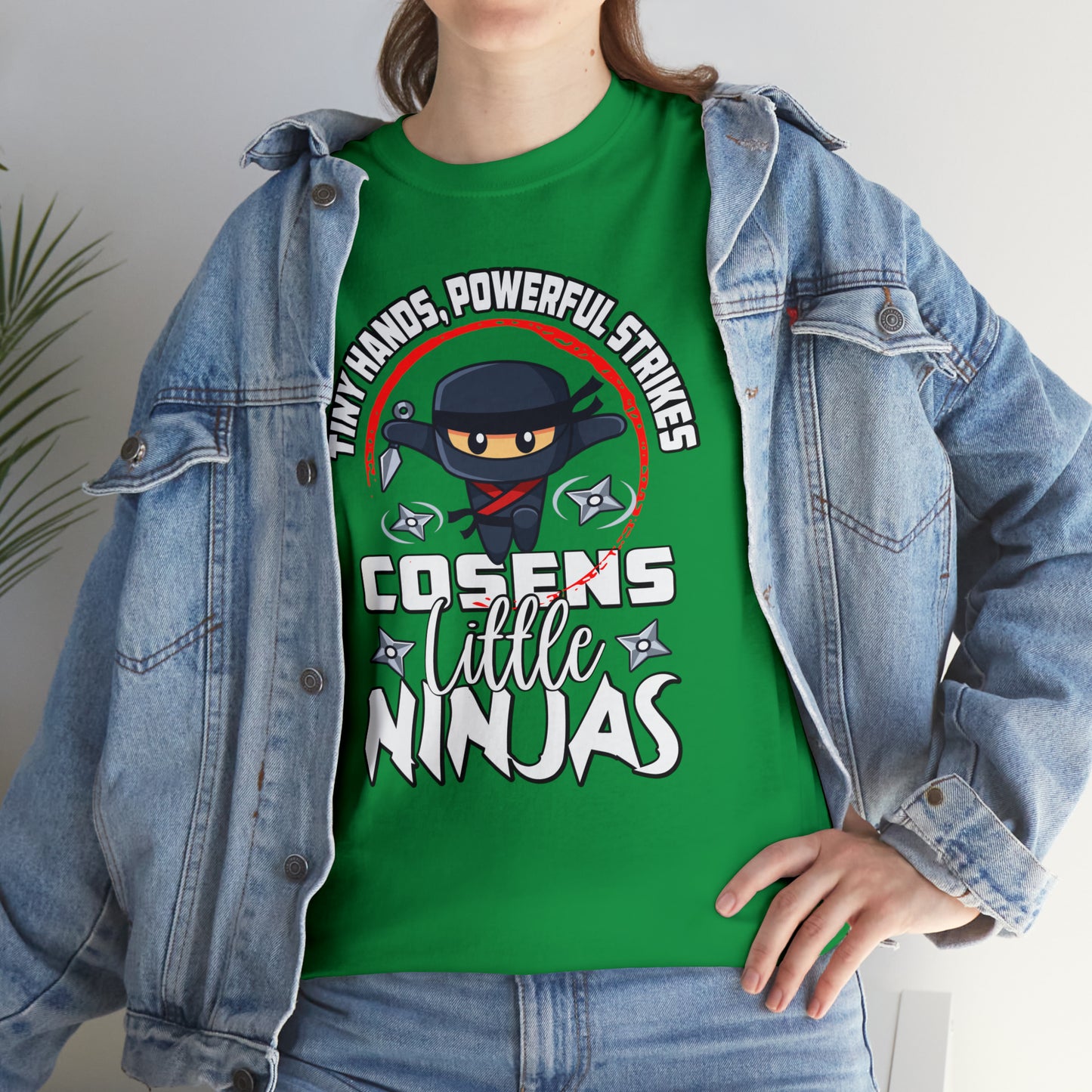 Adult "Little Ninjas" Cosens Martial Arts Unisex Heavy Cotton Tee Unisex Heavy Cotton Tee