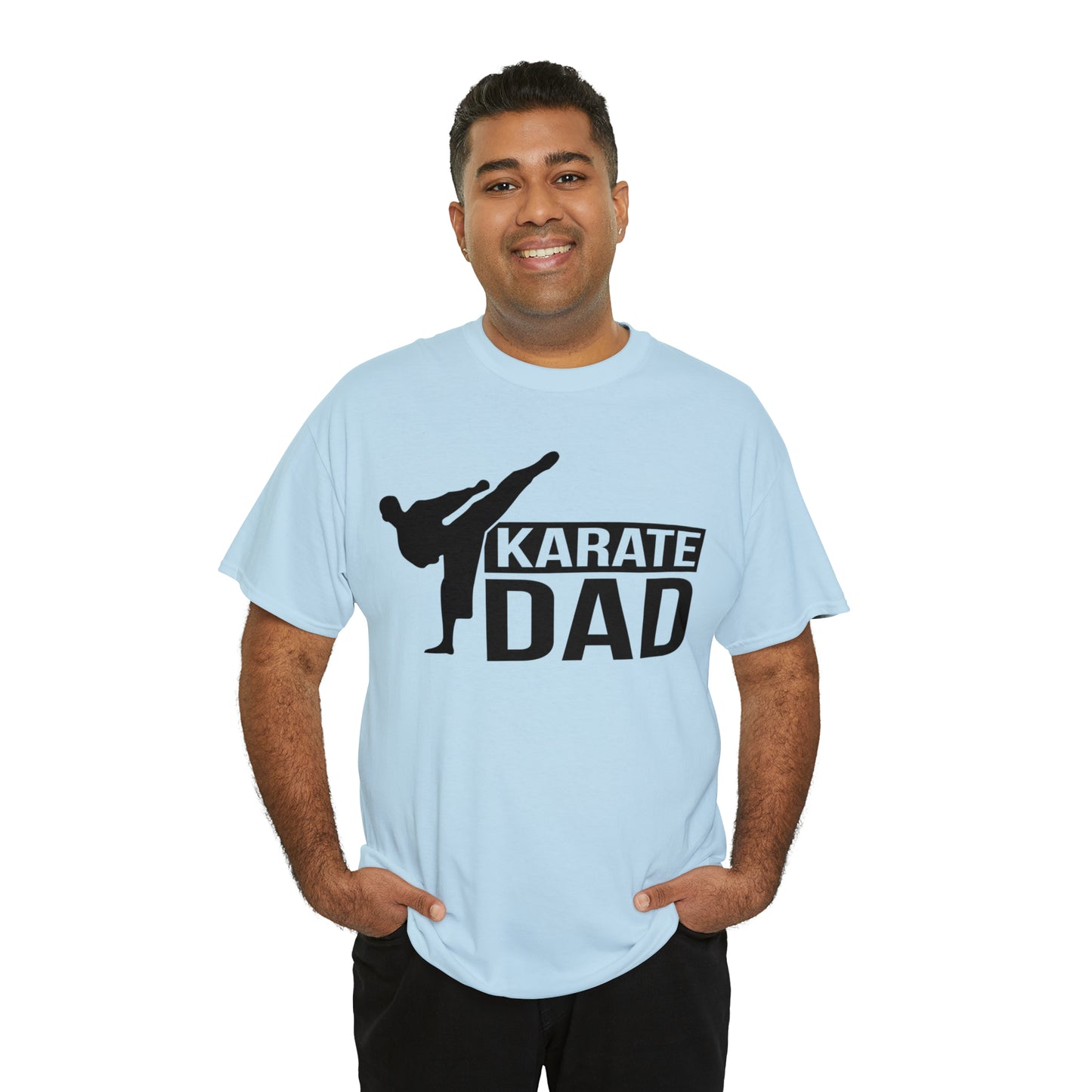 Karate Dad New Heavy Cotton Tee