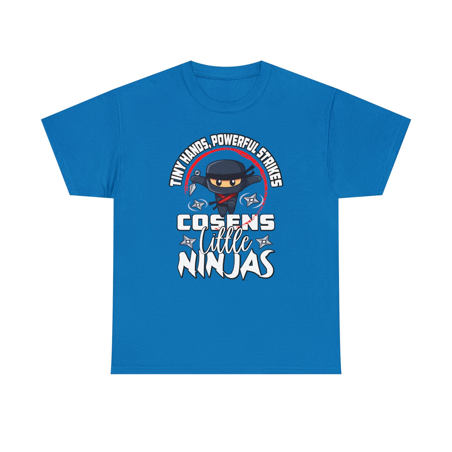 Adult "Little Ninjas" Cosens Martial Arts Unisex Heavy Cotton Tee Unisex Heavy Cotton Tee