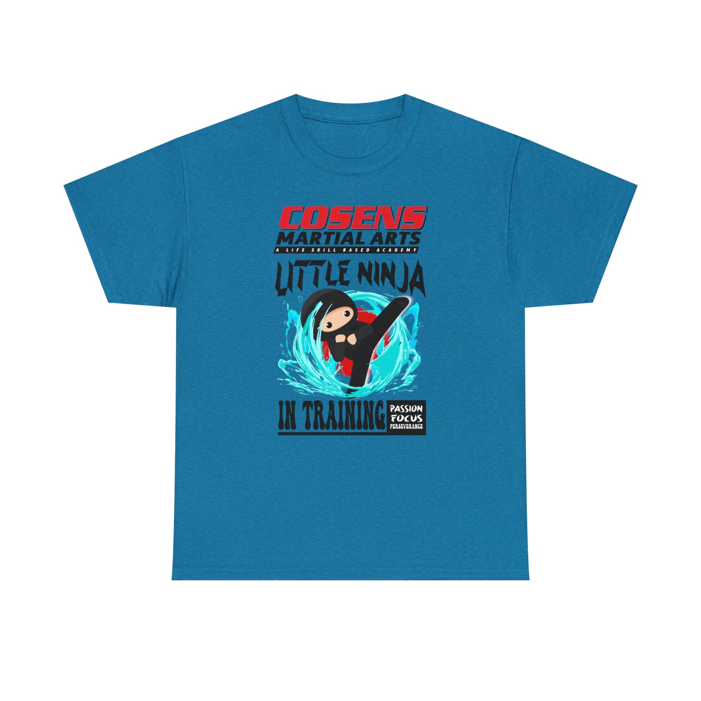 Adult "Little Ninja in Training" Cosens Martial Arts Unisex Heavy Cotton Tee Unisex Heavy Cotton Tee