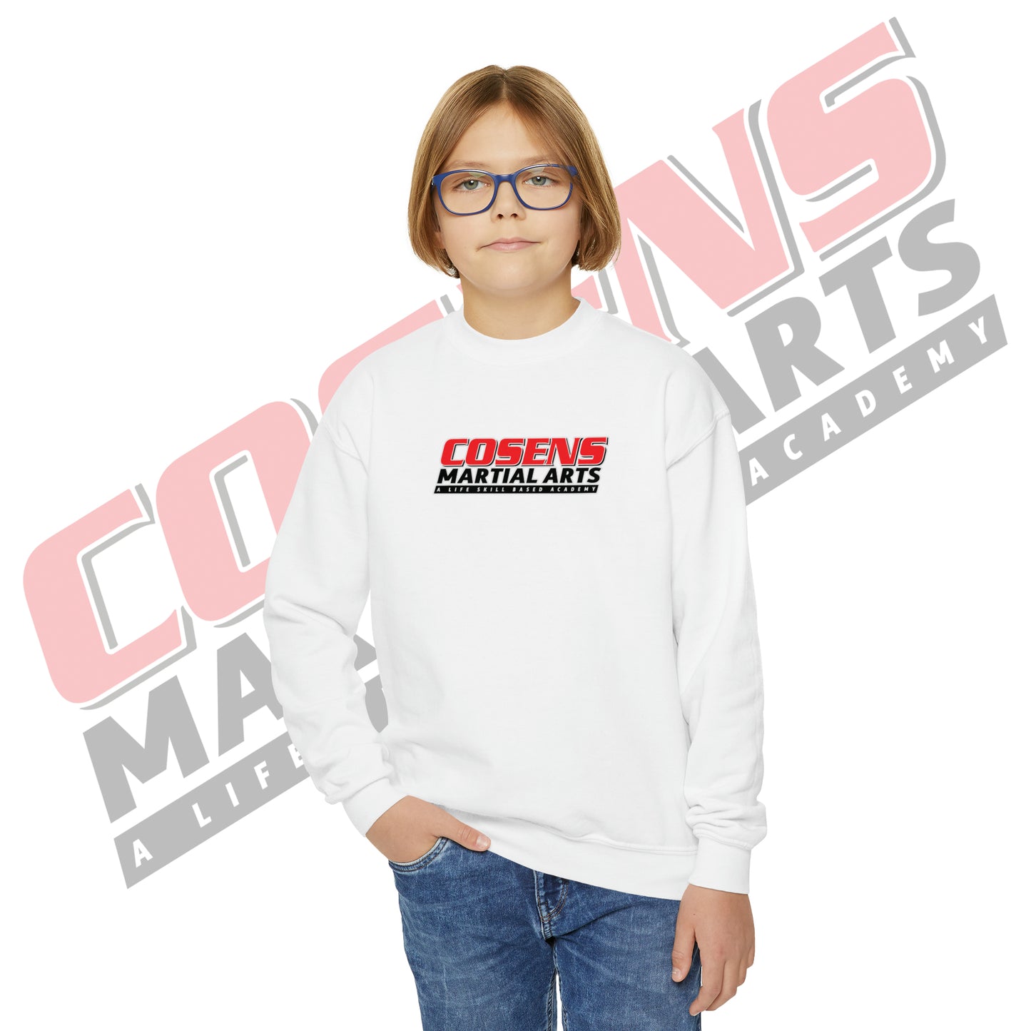 Youth Custom Crewneck Sweatshirt (Name on Back)