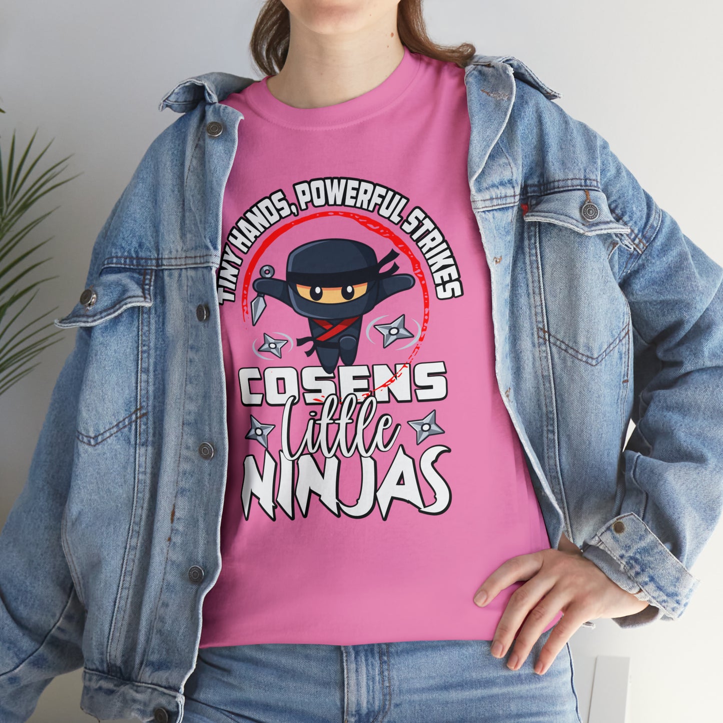 Adult "Little Ninjas" Cosens Martial Arts Unisex Heavy Cotton Tee Unisex Heavy Cotton Tee