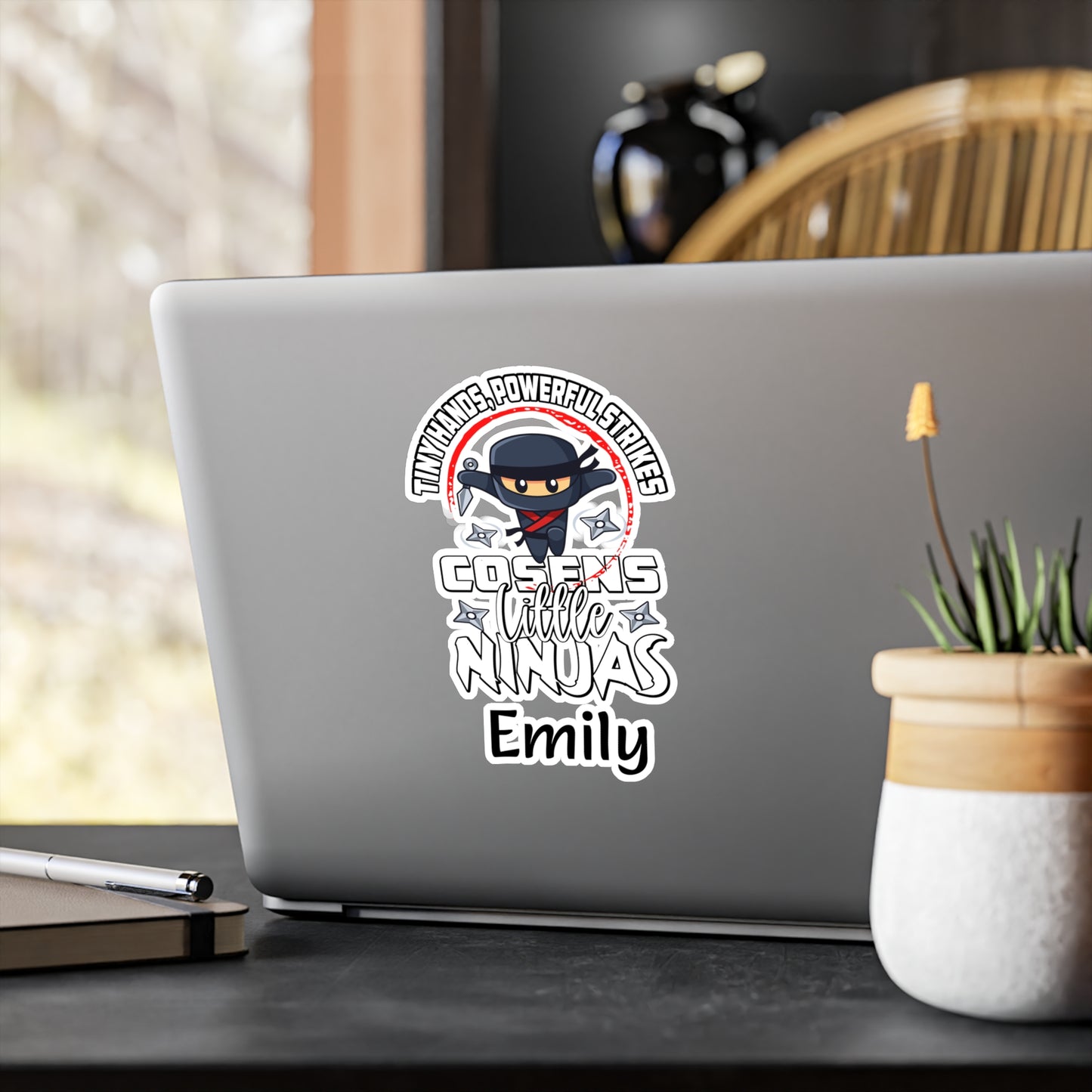 Customized Vinyl Decals - Little Ninjas!