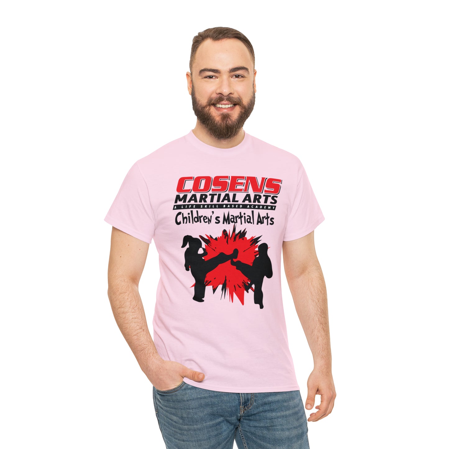 Adult "Childrens Martial Arts" Cosens Martial Arts Unisex Heavy Cotton Tee Unisex Heavy Cotton Tee