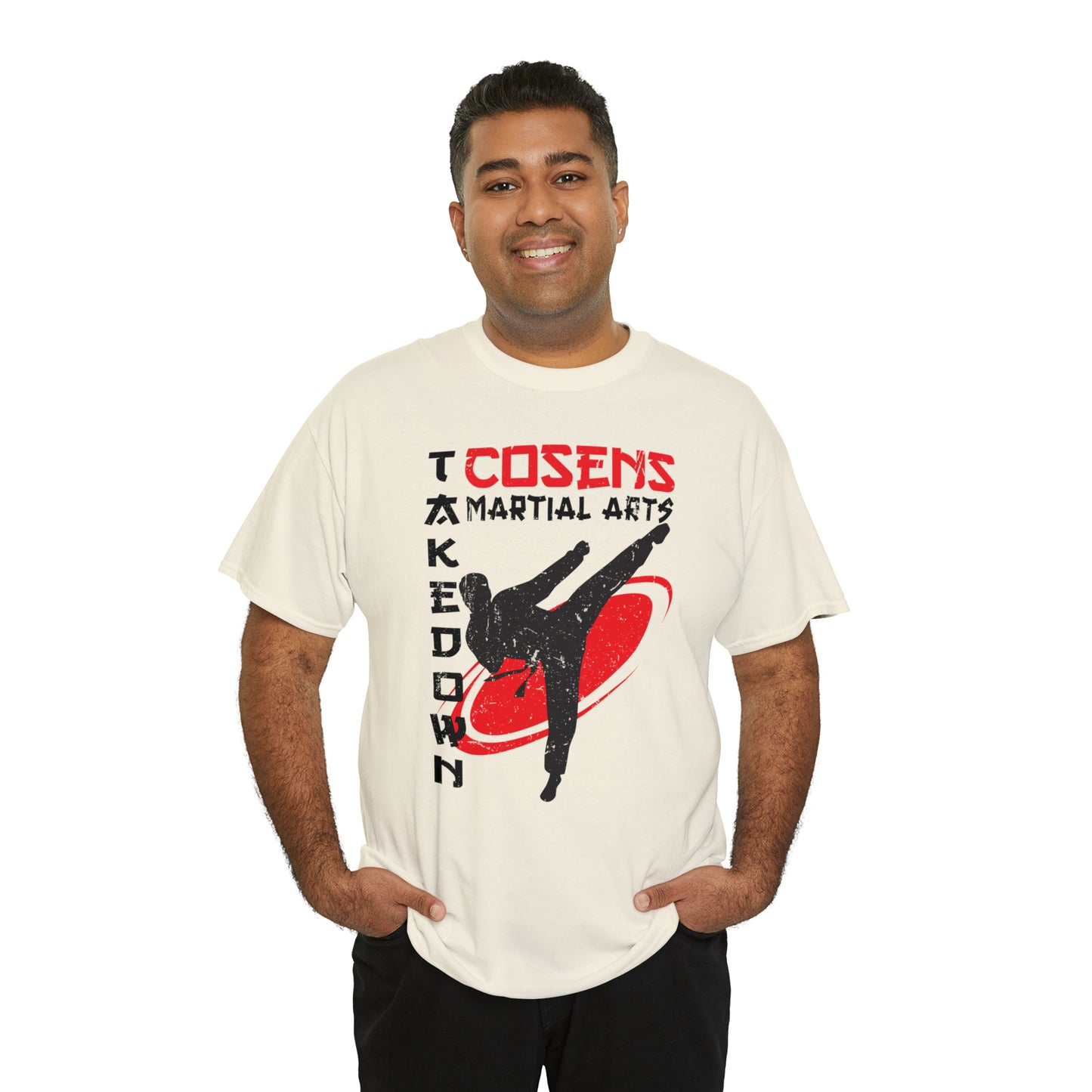 Adult "Takedown" Cosens Martial Arts Unisex Heavy Cotton Tee Unisex Heavy Cotton Tee