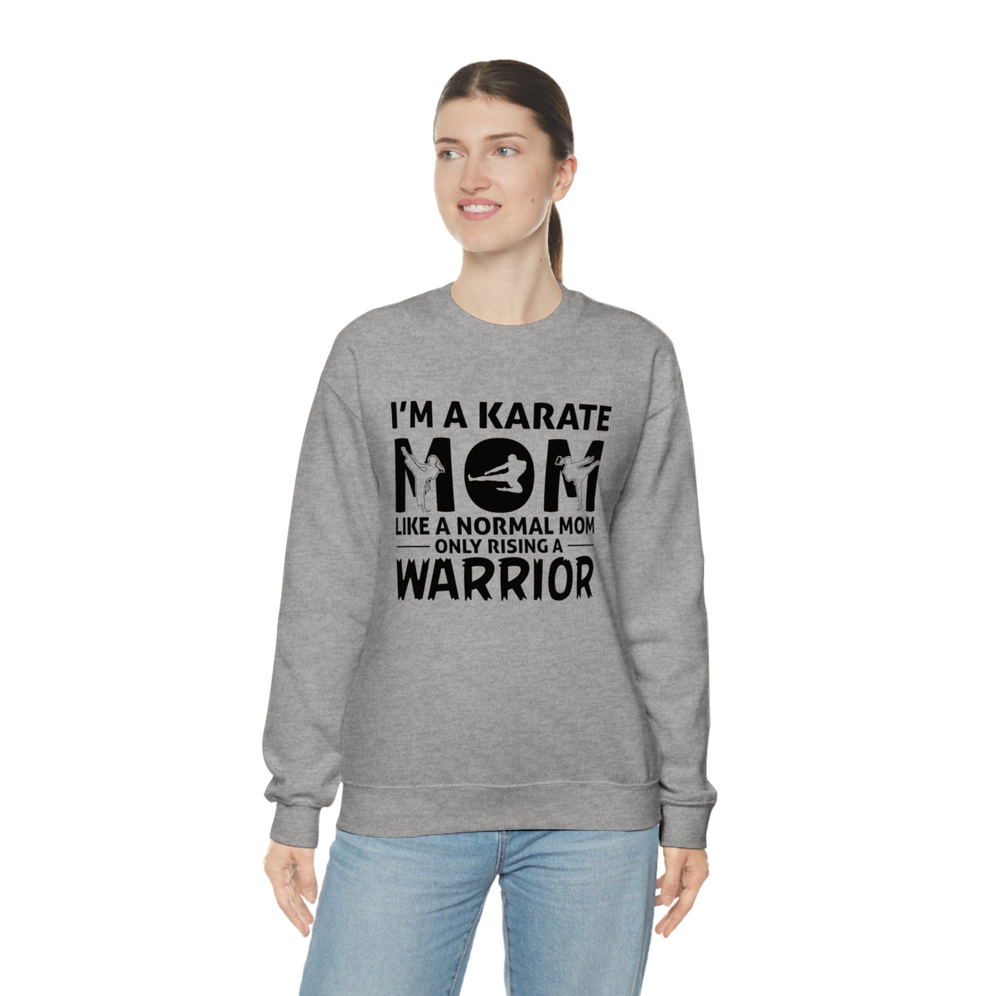 Cosens I'm a Karate Mom Heavy Blend™ Crewneck Sweatshirt