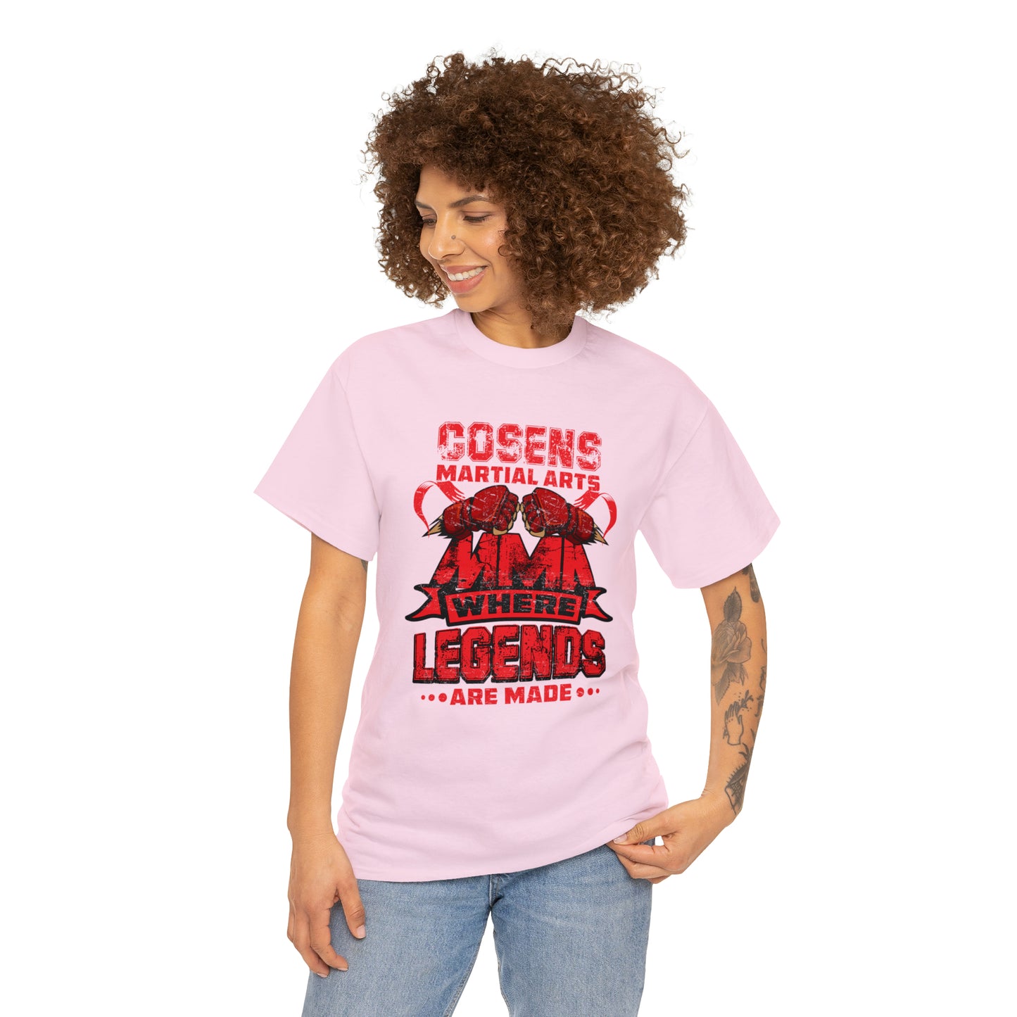 Legends Adult Cosens Martial Arts Unisex Heavy Cotton Tee