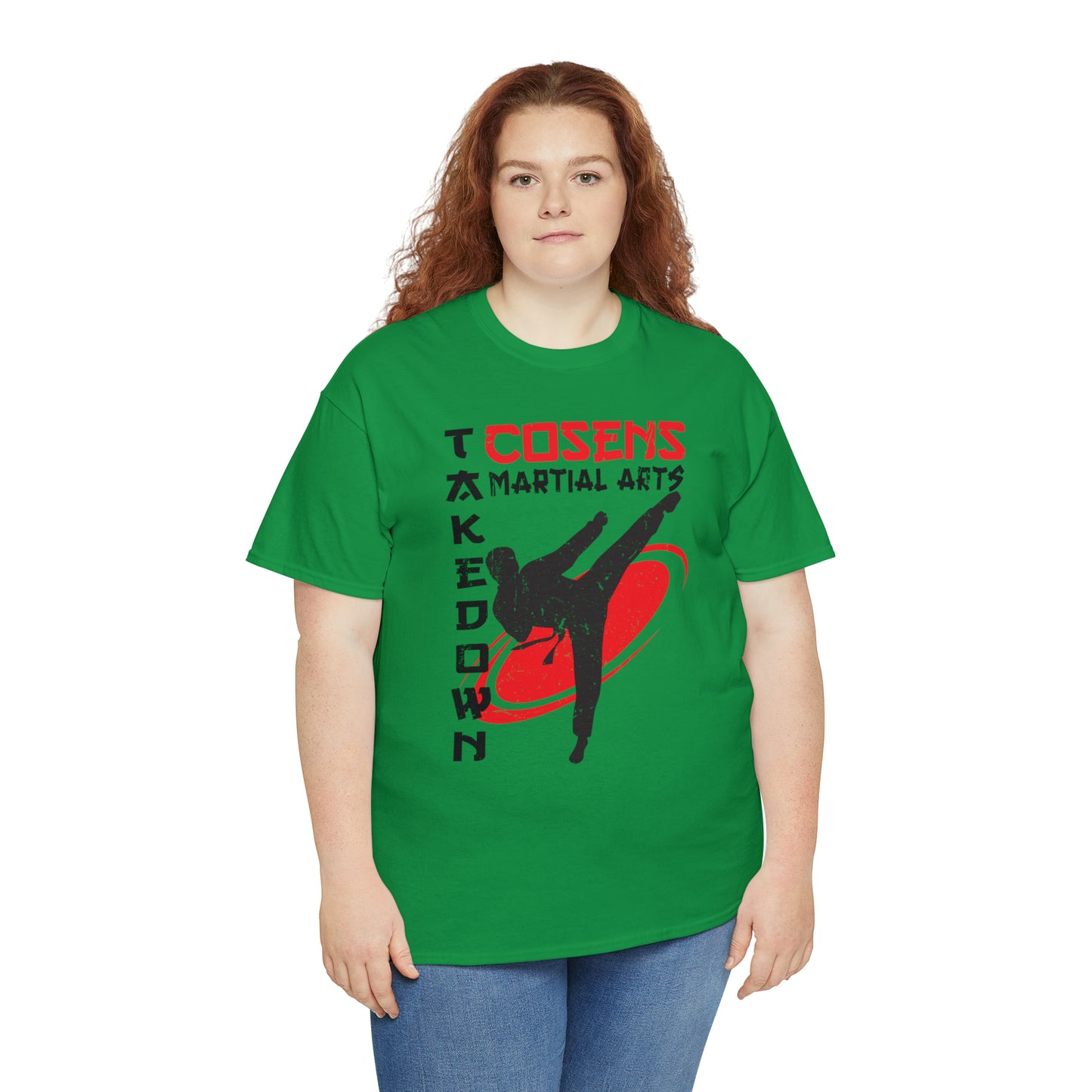 Adult "Takedown" Cosens Martial Arts Unisex Heavy Cotton Tee Unisex Heavy Cotton Tee