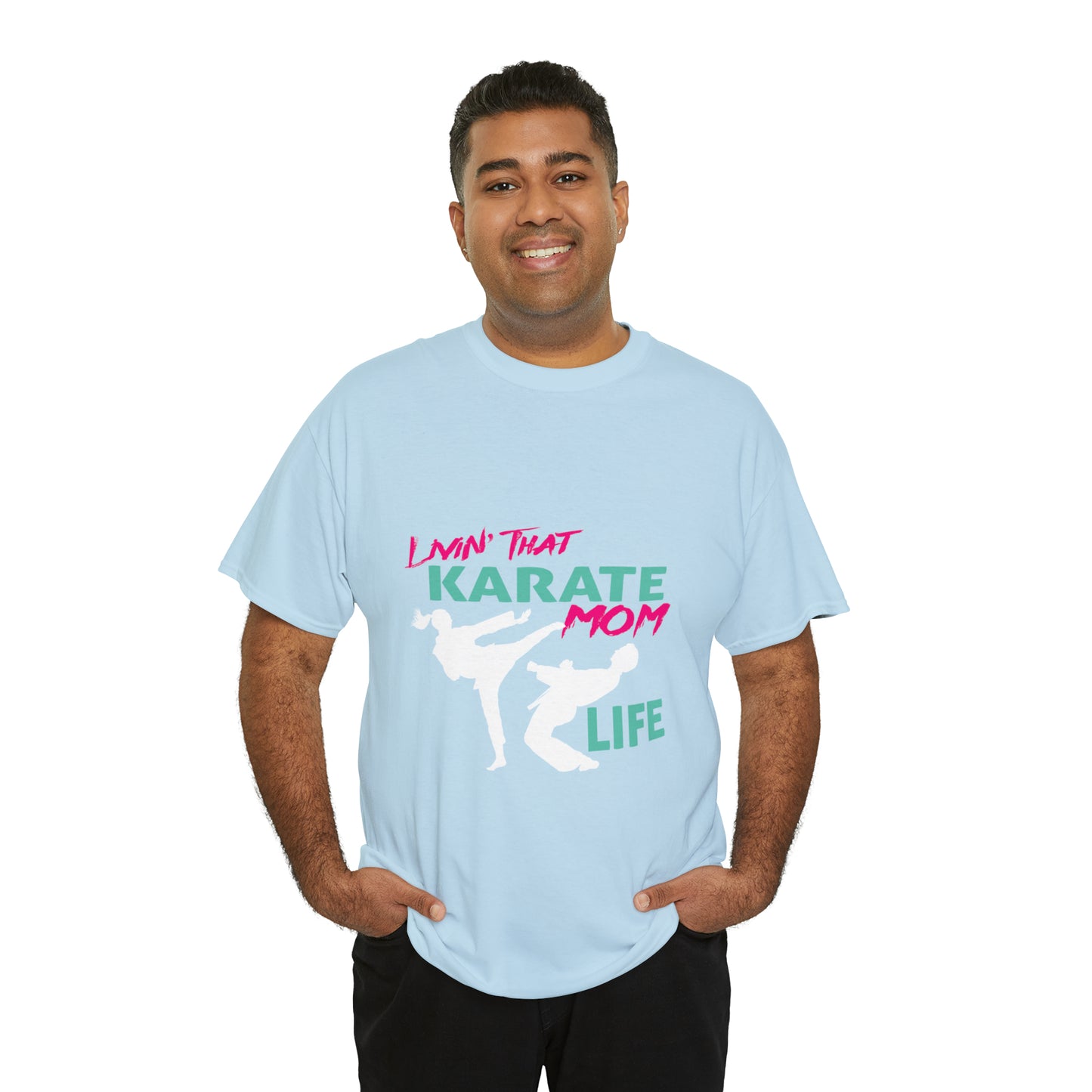 Copy of Livin' That Karate Mom Life Heavy Cotton Tee