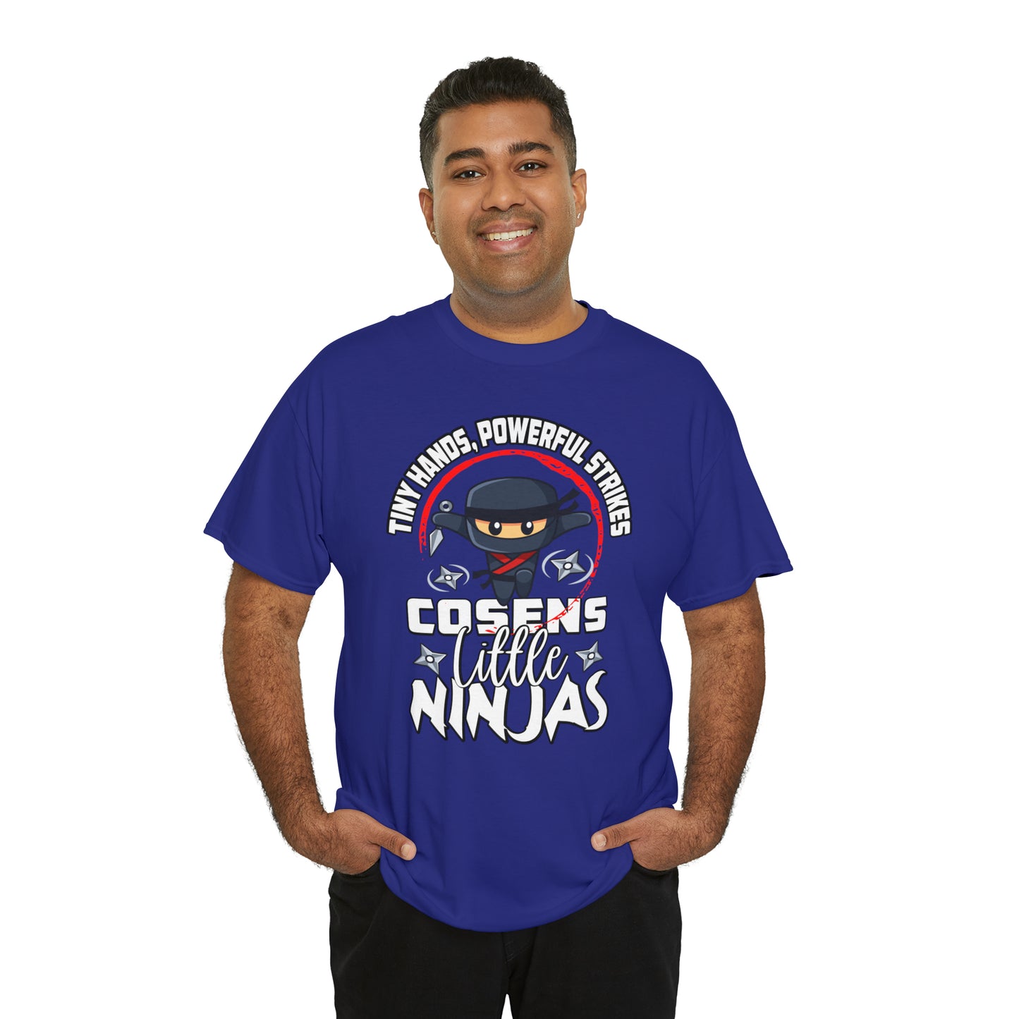 Adult "Little Ninjas" Cosens Martial Arts Unisex Heavy Cotton Tee Unisex Heavy Cotton Tee