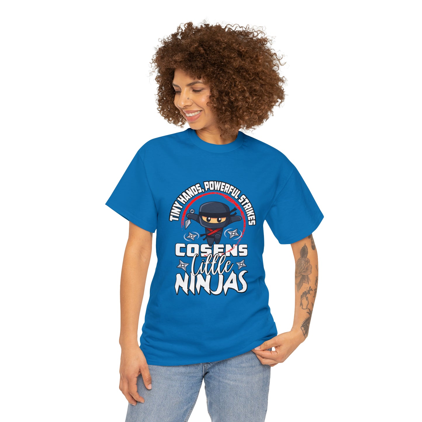 Little Ninjas Adult Unisex Heavy Cotton Tee