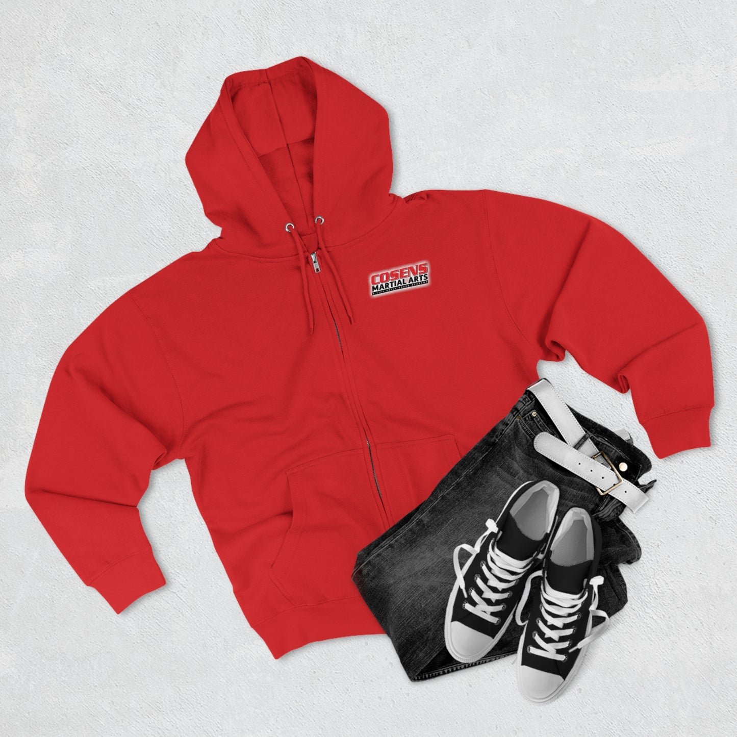 Adult Premium Unisex Full Zip Hoodie (Not customized with name)
