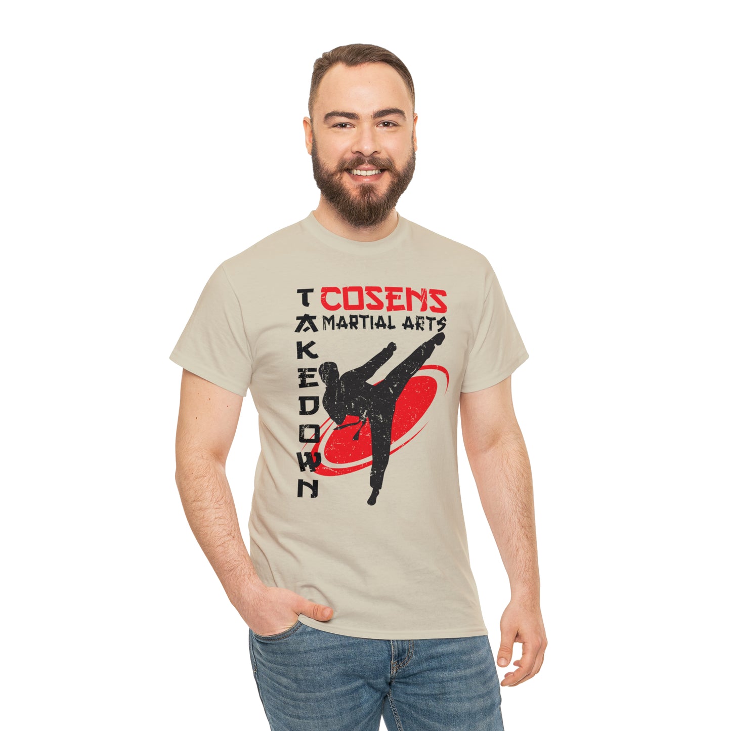 Adult "Takedown" Cosens Martial Arts Unisex Heavy Cotton Tee Unisex Heavy Cotton Tee