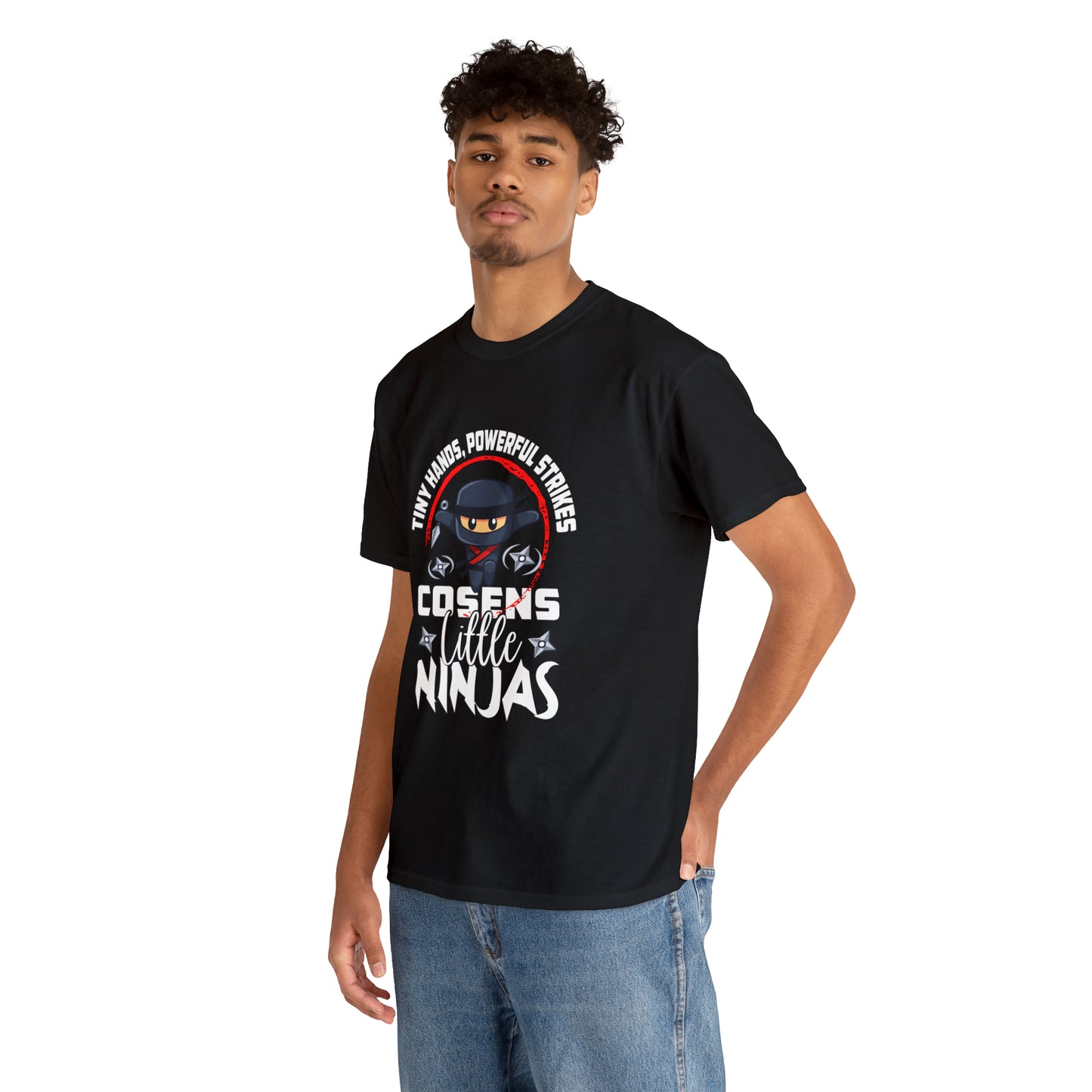 Little Ninjas Adult Unisex Heavy Cotton Tee