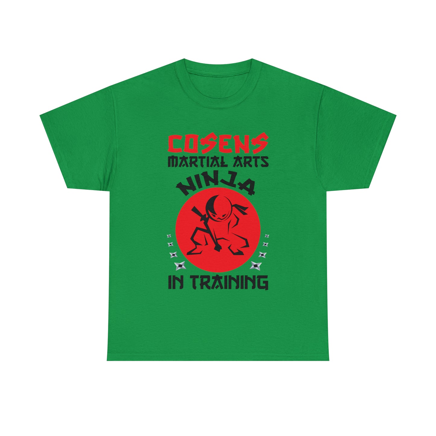 Adult "Ninja in Training" Unisex Heavy Cotton Tee