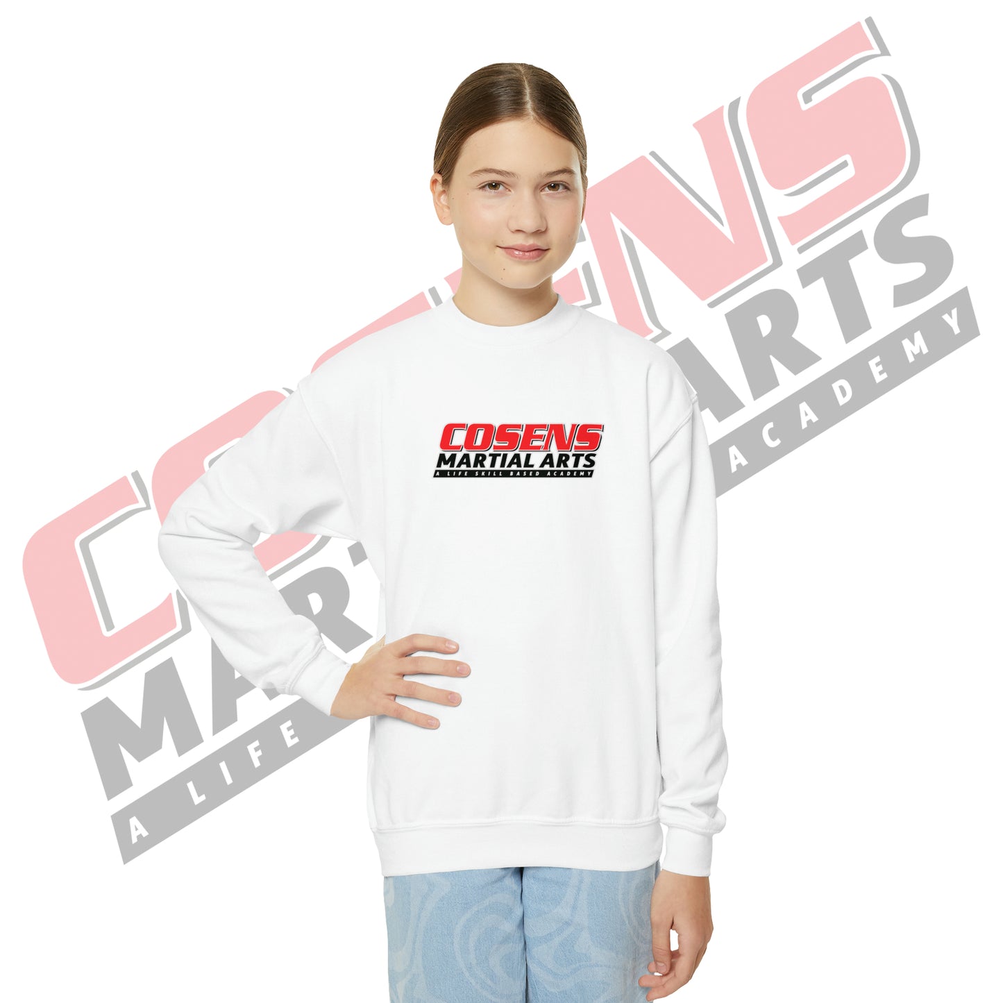 Youth Custom Crewneck Sweatshirt (Name on Back)