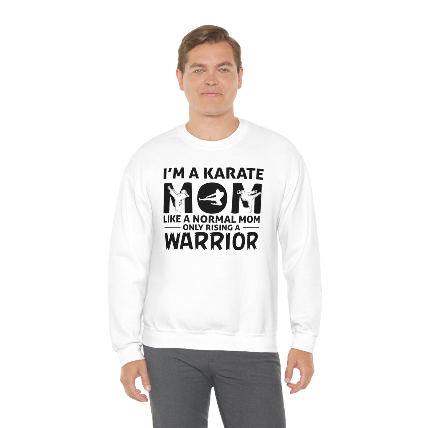 Cosens I'm a Karate Mom Heavy Blend™ Crewneck Sweatshirt