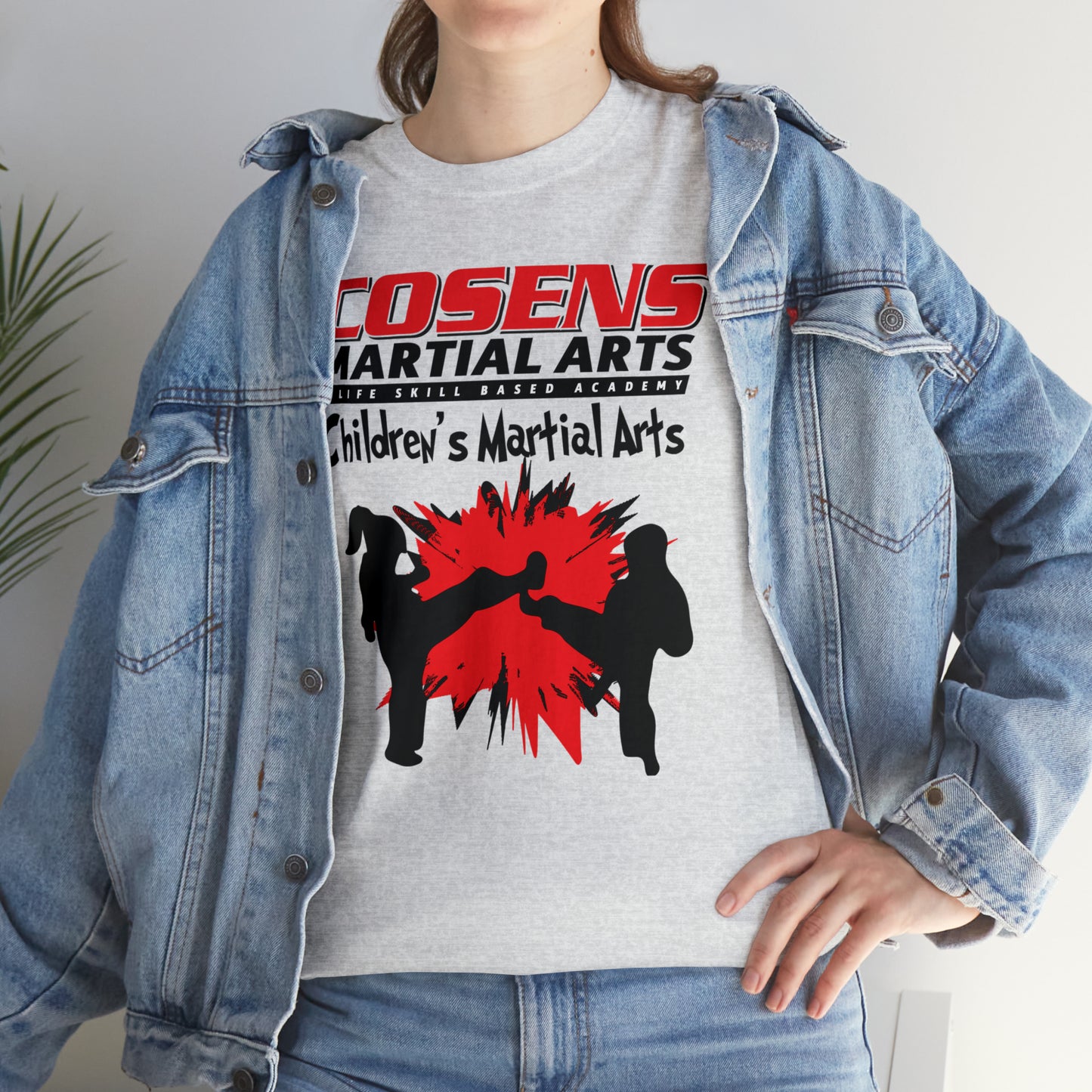 Adult "Childrens Martial Arts" Cosens Martial Arts Unisex Heavy Cotton Tee Unisex Heavy Cotton Tee