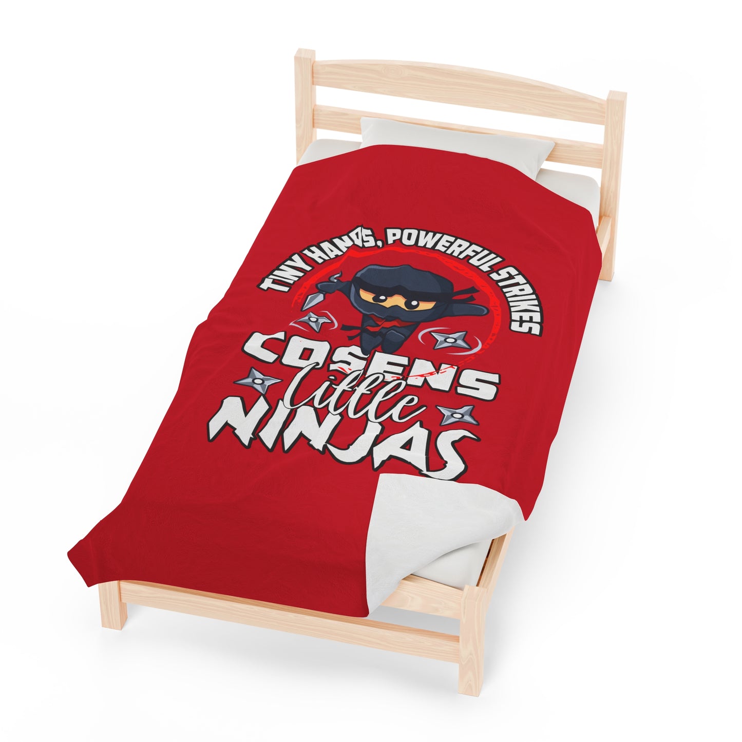 Little Ninja Cozy Blanket – Softness Meets Martial Arts Spirit