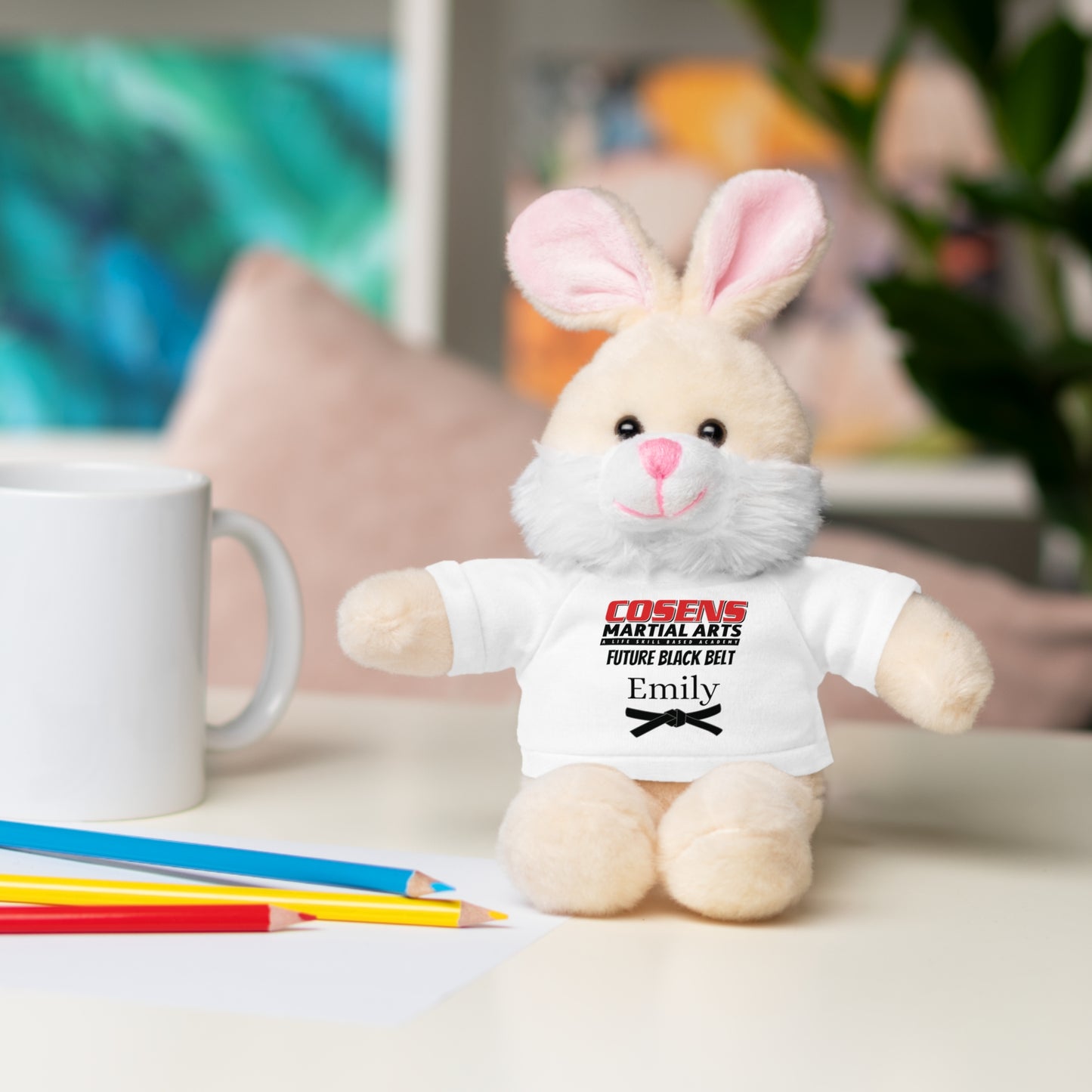 Personalized Cuddle Buddy for Your Little Martial Artist!