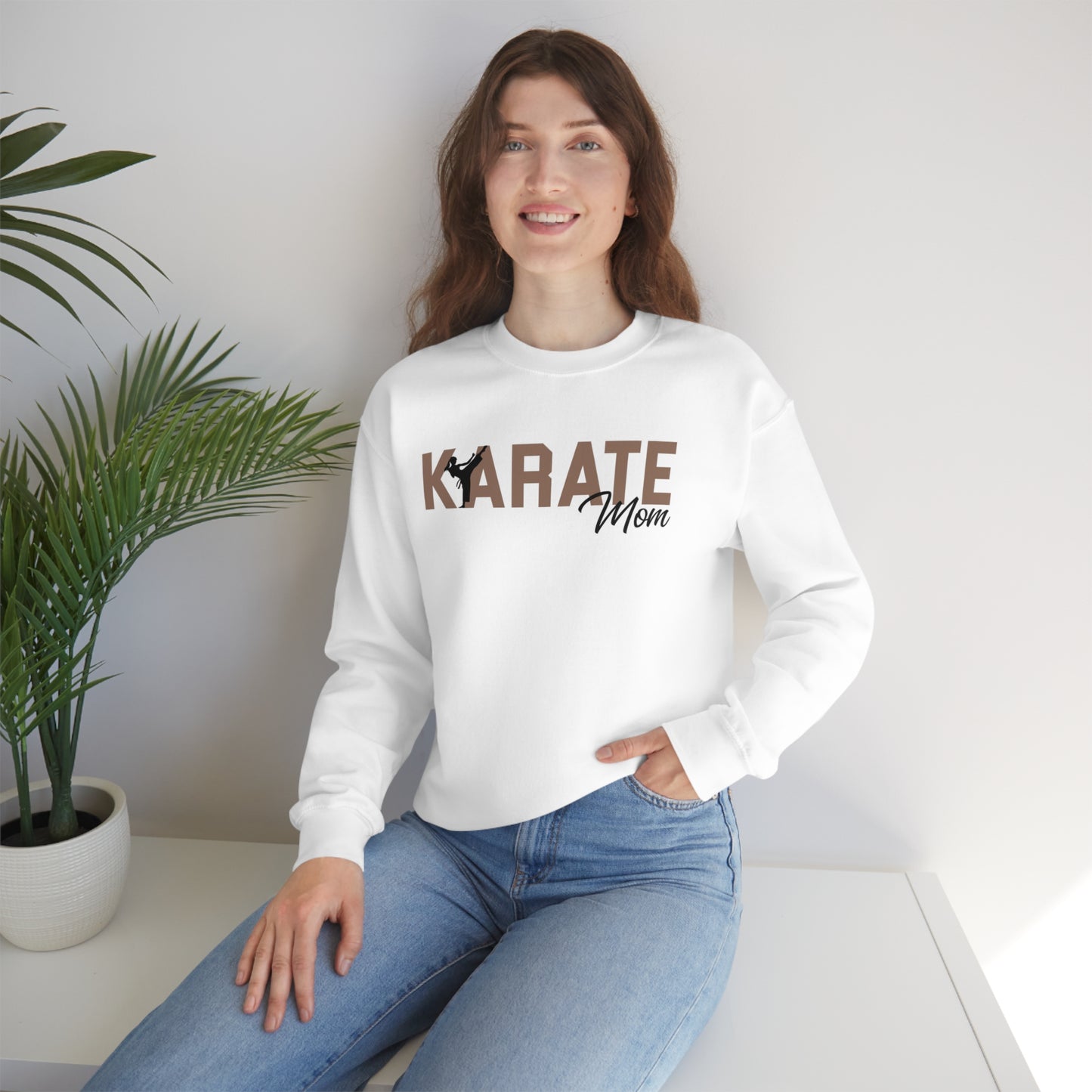 Cosens Karate Mom Heavy Blend™ Crewneck Sweatshirt